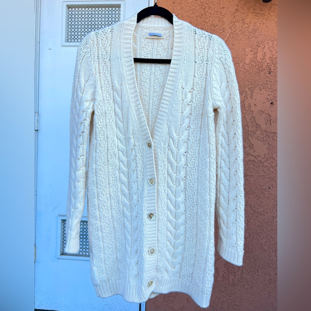 PRADA  Button Down  CARDIGAN CREAM COLOR